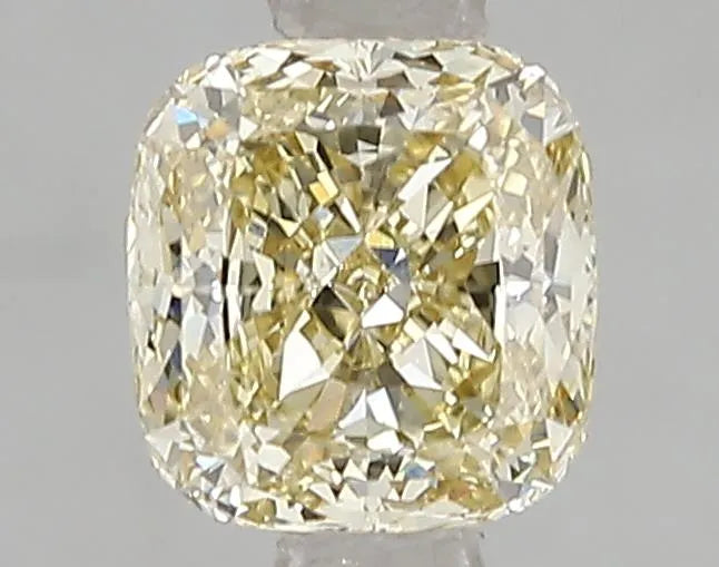 1.02ct Cushion modified Lab Grown Diamond (Colour Fancy Yellow, Clarity VS1, IGI Certified)