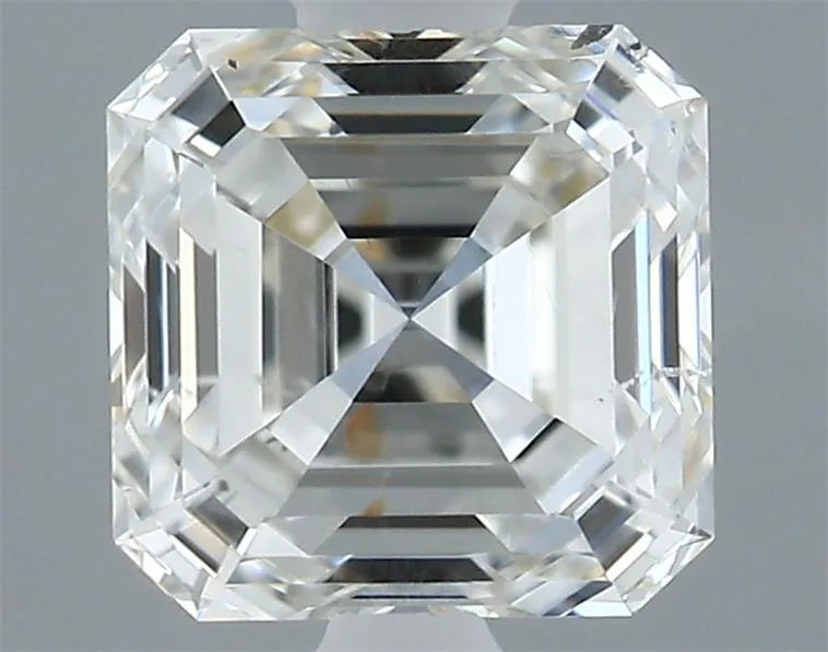 0.60ct Asscher Natural Diamond (Colour I, Clarity SI2, GIA Certified)