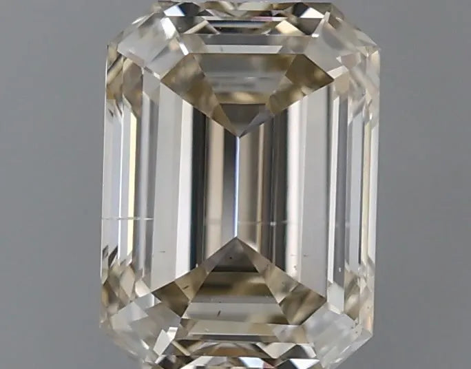 0.90ct Emerald Natural Diamond (Colour L, Clarity SI1, Cut VG, IGI Certified)