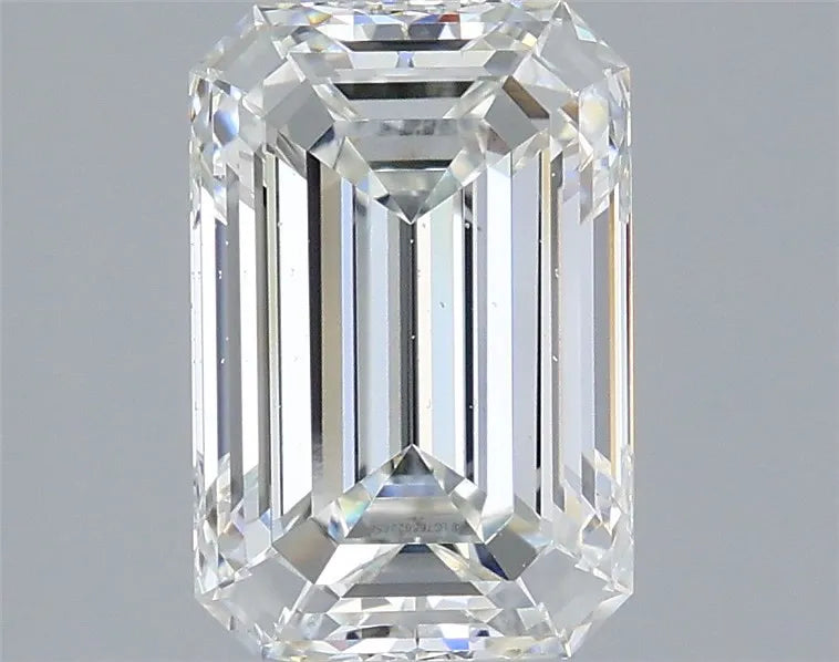 3.00ct Emerald Lab Grown Diamond (Colour G, Clarity VS2, IGI Certified)