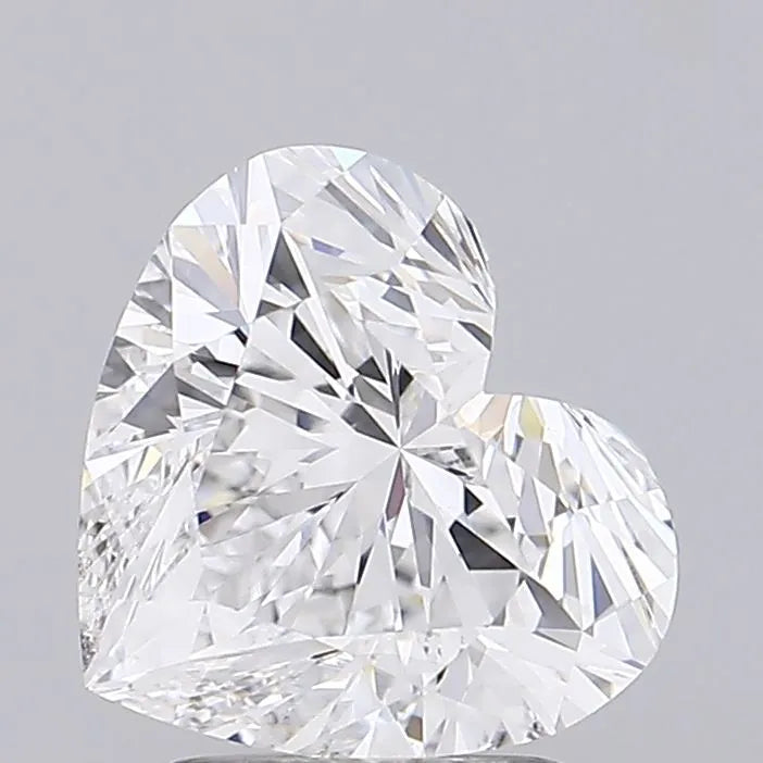 3.02ct Heart Lab Grown Diamond (Colour D, Clarity VS2, IGI Certified)
