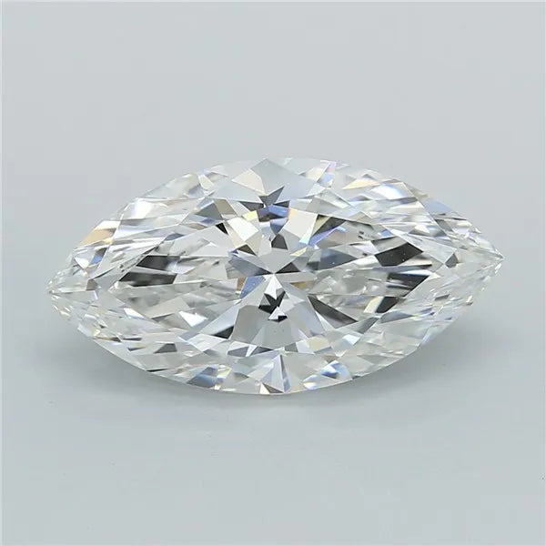 3.02ct Marquise Lab Grown Diamond (Colour F, Clarity VVS2, IGI Certified)