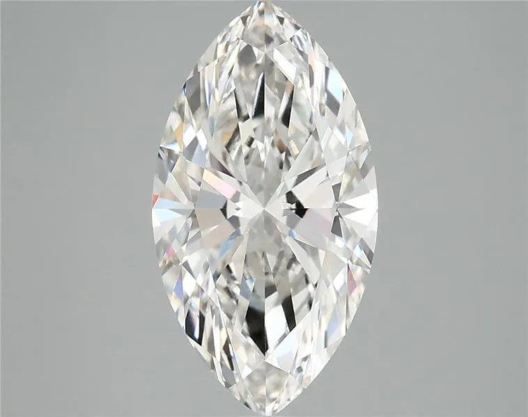 3.03ct Marquise Lab Grown Diamond (Colour G, Clarity VVS2, IGI Certified)