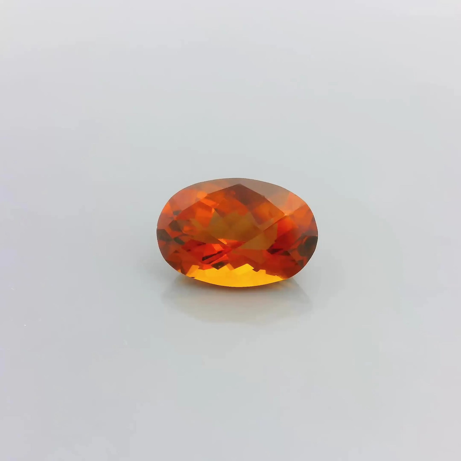 3.26ct Oval Natural Citrine (Colour Yellow, Clarity Eye Clean, Cut Faceted)