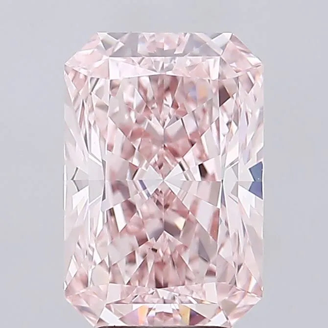 4.03ct Radiant Lab Grown Diamond (Colour Fancy Intense Pink, Clarity VVS2, IGI Certified)