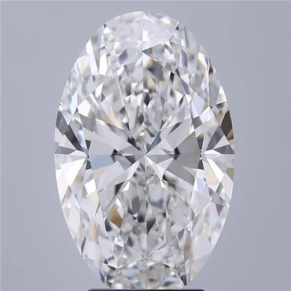 4.22ct Oval Lab Grown Diamond (Colour D, Clarity VVS2, IGI Certified)