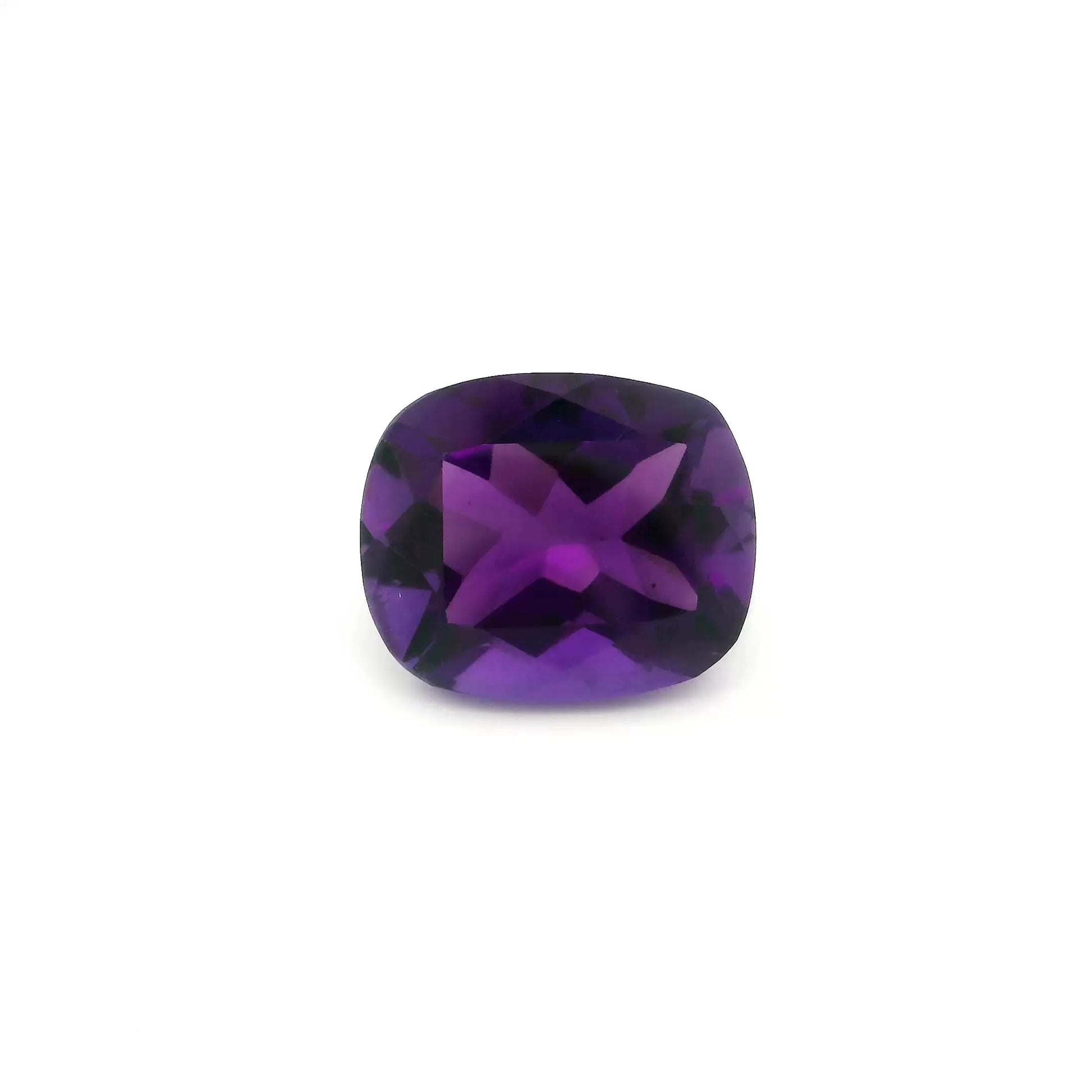 4.91ct Cushion Natural Amethyst (Colour Purple, Clarity Eye Clean, Cut Faceted)
