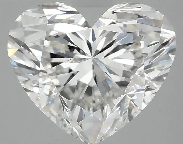 3.47ct Heart Lab Grown Diamond (Colour F, Clarity VS1, IGI Certified)