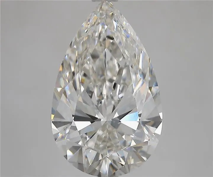 5.07ct Pear Lab Grown Diamond (Colour F, Clarity VVS2, IGI Certified)