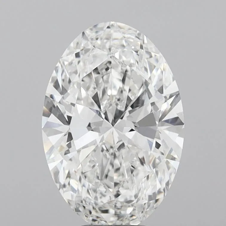 5.09ct Oval Lab Grown Diamond (Colour E, Clarity VVS2, IGI Certified)