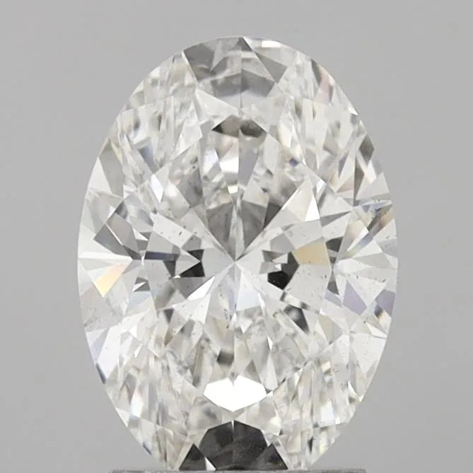 2.40ct Oval Lab Grown Diamond (Colour F, Clarity SI1, IGI Certified)