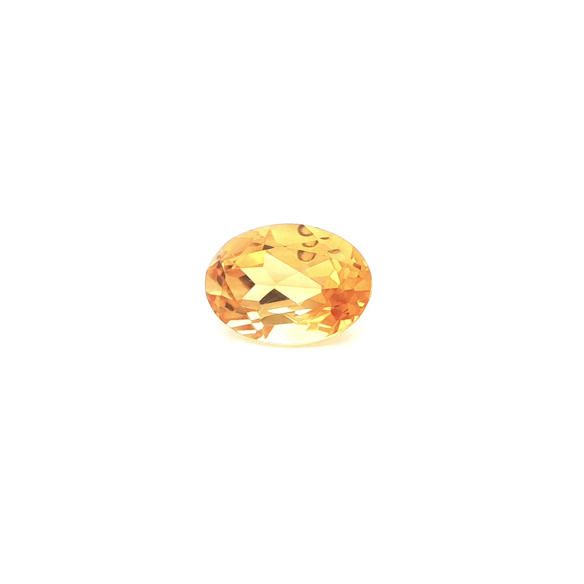 6.30ct Oval Natural Citrine (Colour Yellow, Clarity Eye Clean, Cut Faceted)