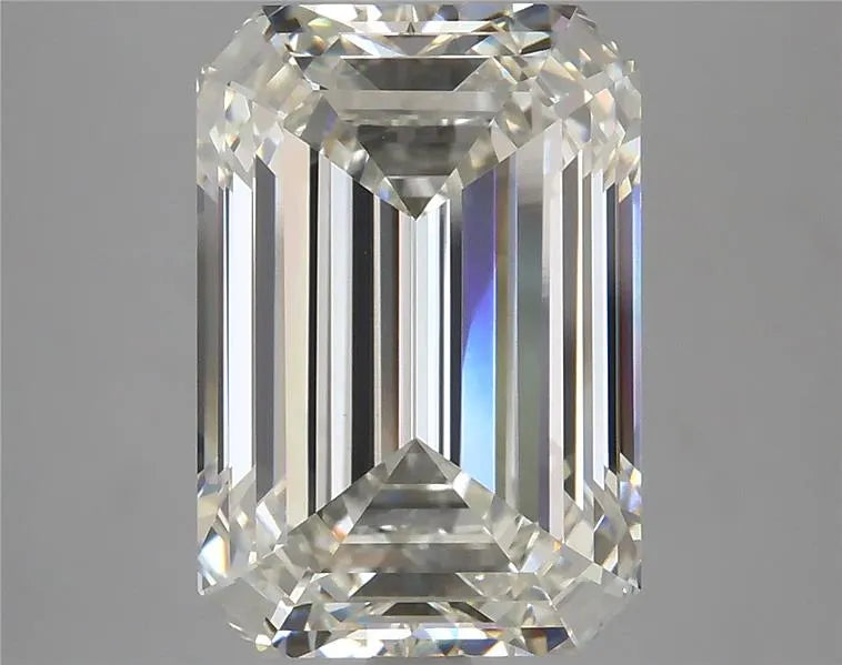 6.84ct Emerald Lab Grown Diamond (Colour I, Clarity VVS2, IGI Certified)