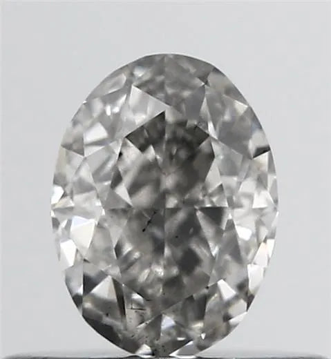 0.46ct Oval Natural Diamond (Colour K, Clarity SI2, Cut GD, IGI Certified)