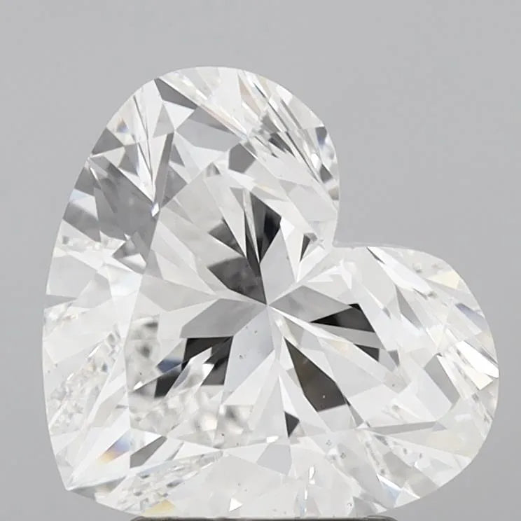 2.93ct Heart Lab Grown Diamond (Colour E, Clarity VS1, IGI Certified)